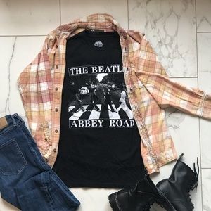 Beatles Black T